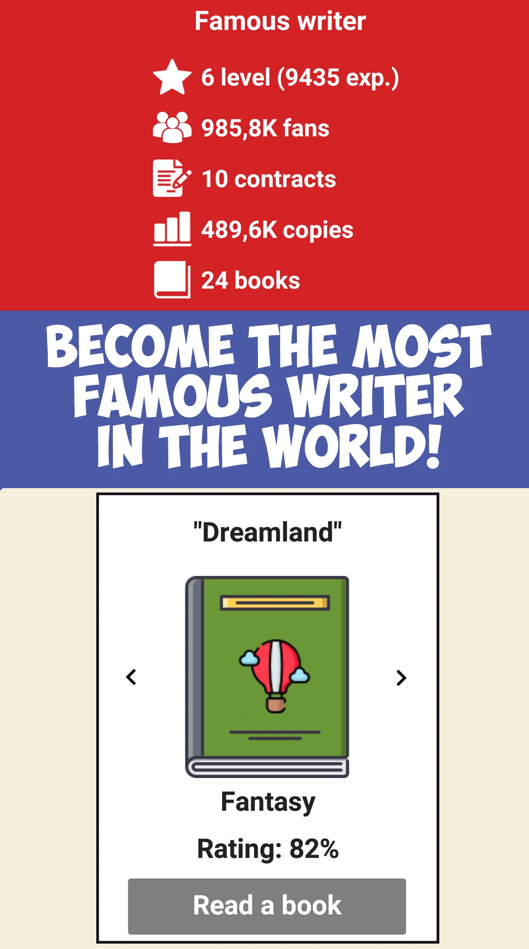 Writer Simulator 2 screenshot